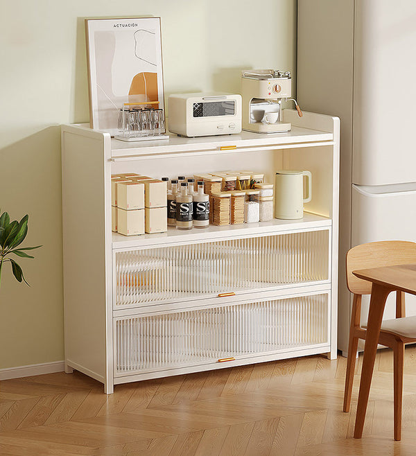 Joybos® 4-Tier New Upgrade Large Metal Kitchen Storage Cabinet F243