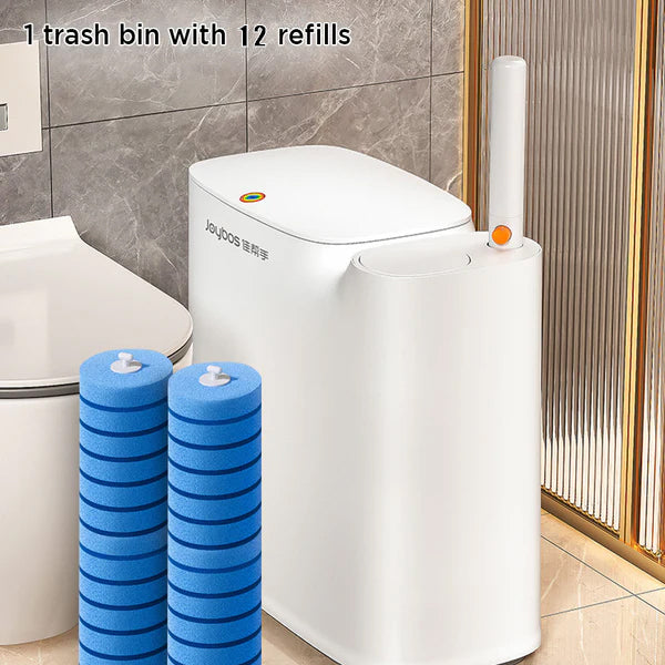 Joybos® 2 In 1 Slim Bathroom Trash Can With Toilet Brush Z32